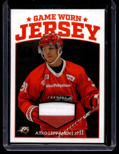 2023-24 Cardset - Game Worn Jersey - Arto Leppänen /128