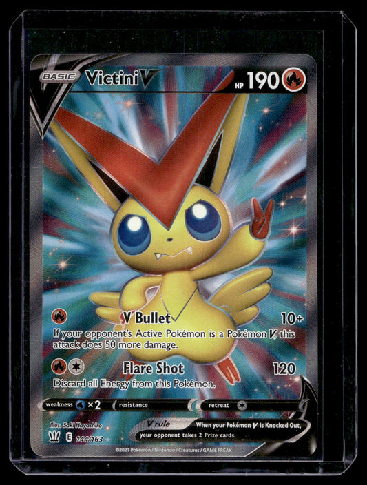 2021 Pokemon - Sword & Shield - Battle Styles - Full Art - Victini V #144