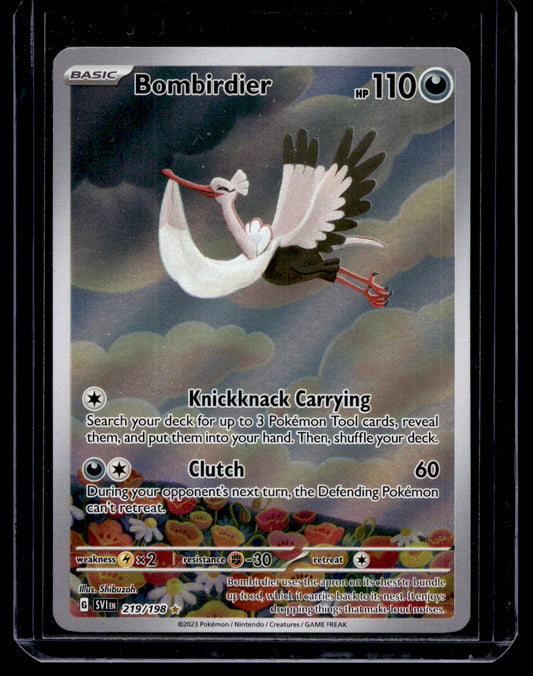 2023 Pokemon - Scarlet & Violet - Illustration Rare - Bombirdier #219