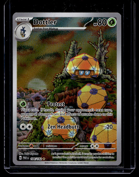 2023 Pokemon - Scarlet & Violet - Paradox Rift - Illustration Rare - Dottler #184