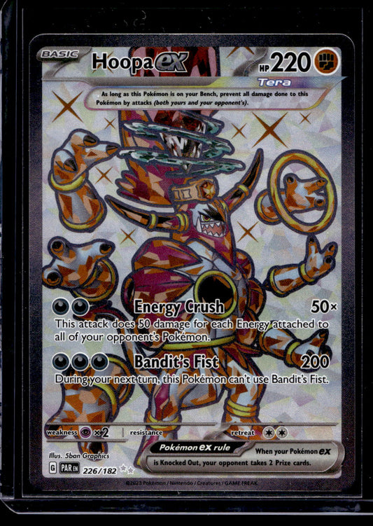 2023 Pokemon - Scarlet & Violet - Paradox Rift - Ultra Rare - Hoopa ex #226