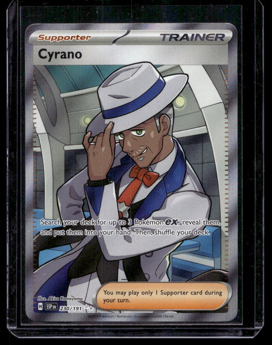 2024 Pokemon - Scarlet & Violet - Surging Sparks - Ultra Rare - Cyrano #230
