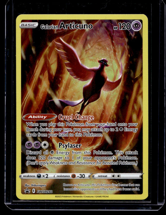 2020-23 Pokemon - Sword & Shield - Black Star - Promos - Galarian Articuno #SWSH282