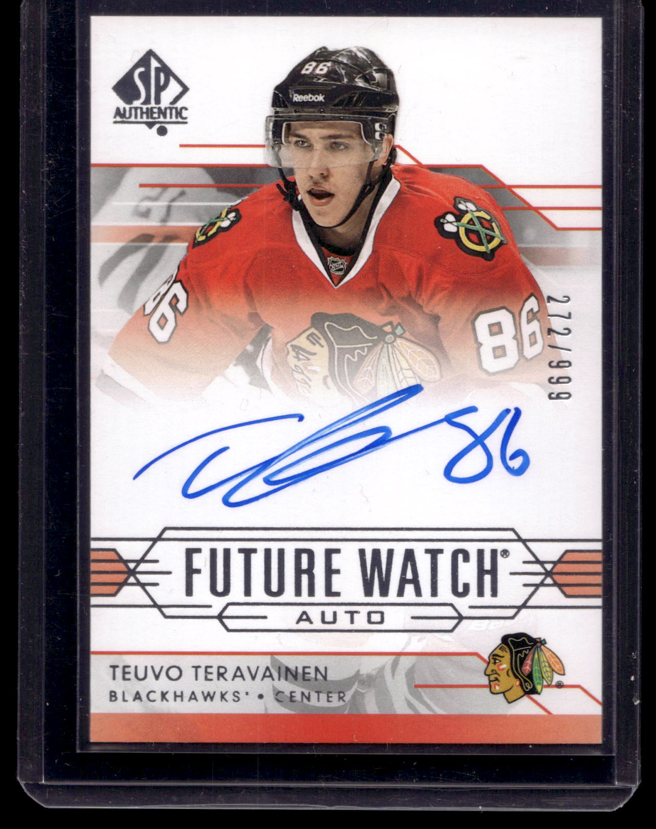 2014-15 Upper Deck SP Authentic Future Watch - Teuvo Teravainen #284 /999 RC