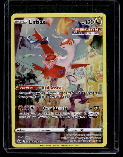 2023 Pokemon Sword & Shield - Crown Zenith - Galarian Gallery - Full Art - Latias #GG20