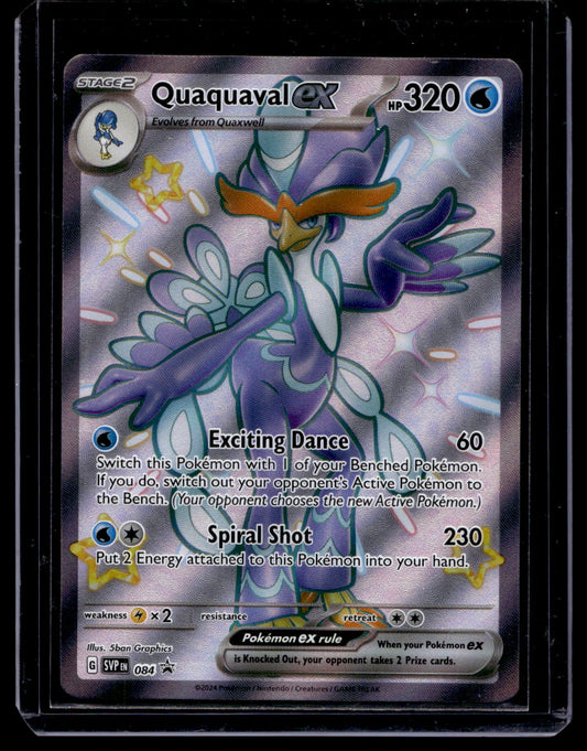 2023 Pokemon - Scarlet & Violet - Black Star Promos - Promos - Quaquaval ex #084