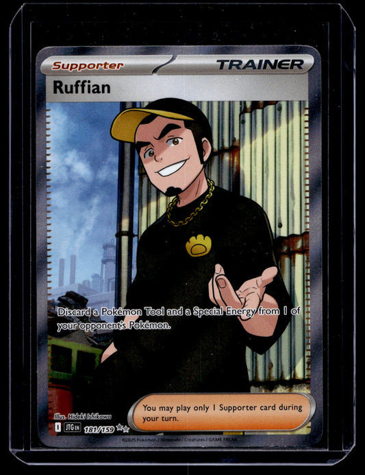 2025 Pokemon - Scarlet & Violet - Journey Together - Ultra Rare - Ruffian #181