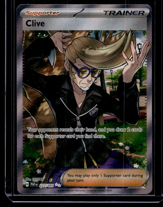 2023 Pokemon Scarlet & Violet - Paldean Fates - Ultra Rare - Clive #227