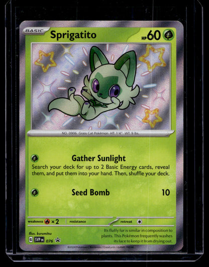2023 Pokemon - Scarlet & Violet - Black Star Promos - Promos - Sprigatito #076