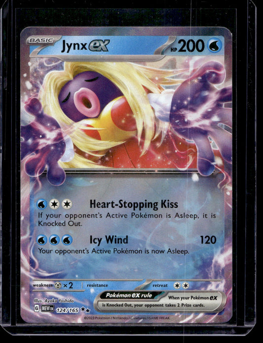 2023 Pokemon - Scarlet & Violet - 151 - Jynx ex #124