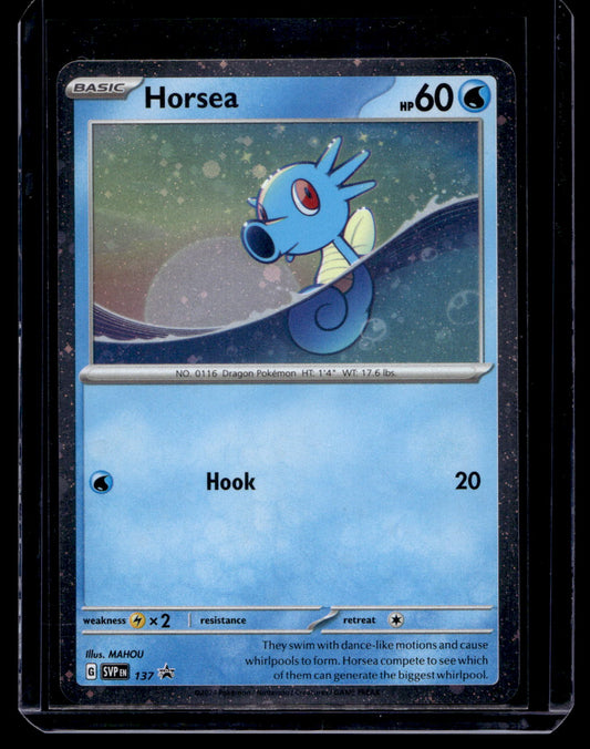2023 Pokemon - Scarlet & Violet - Black Star Promos - Promos - Horsea #137
