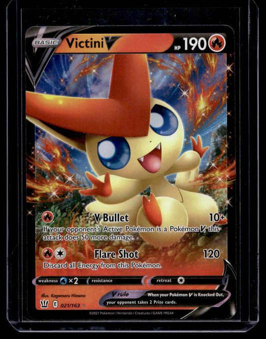 2021 Pokemon - Sword & Shield - Battle Styles - Victini V #021