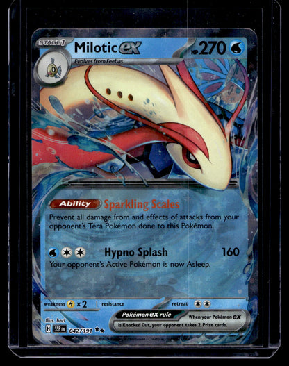 2024 Pokemon - Scarlet & Violet - Surging Sparks - Milotic ex #042