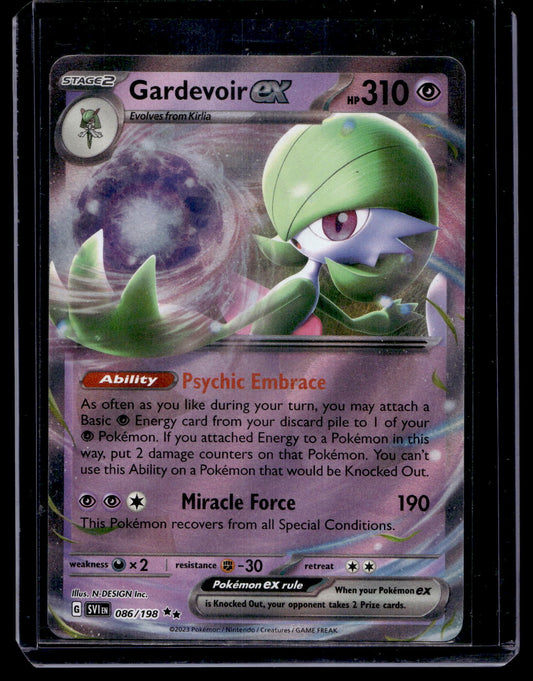 2023 Pokemon Scarlet & Violet - Scarlet & Violet - Gardevoir ex #086
