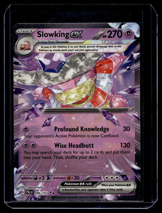 2023 Pokemon - Scarlet & Violet - Paldea Evolved - Slowking ex #086
