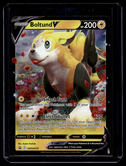 2020-23 Pokemon - Sword & Shield - Black Star - Promos - Boltund V #SWSH219