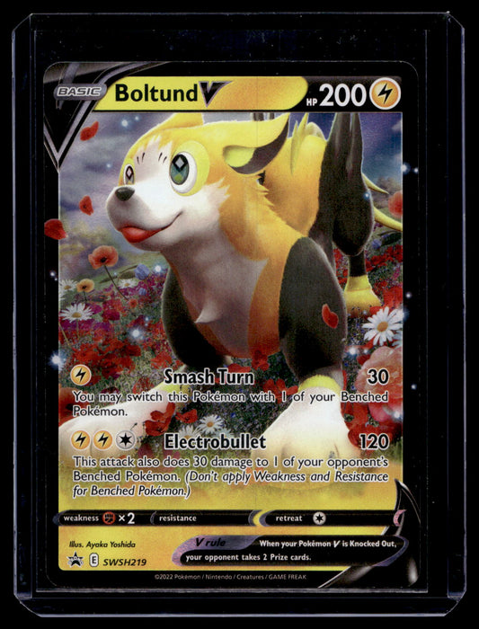 2020-23 Pokemon - Sword & Shield - Black Star - Promos - Boltund V #SWSH219