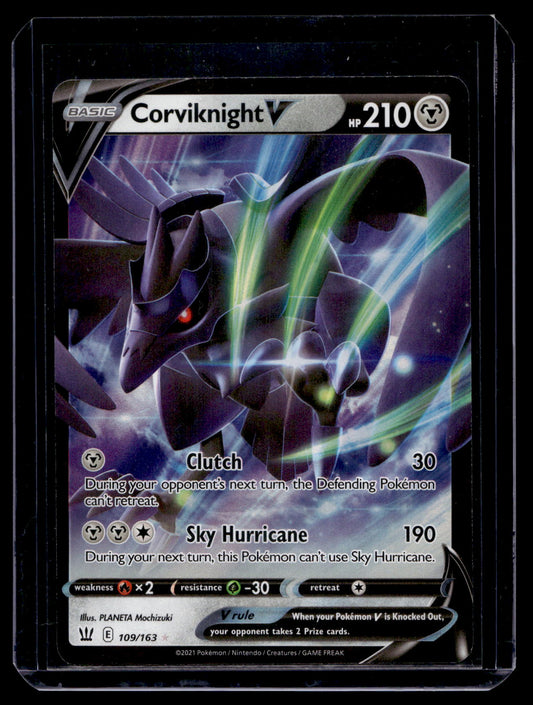 2021 Pokemon - Sword & Shield - Battle Styles - Corviknight V #109