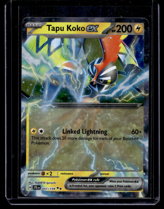 2025 Pokemon - Scarlet & Violet - Journey Together - Tapu Koko ex #051