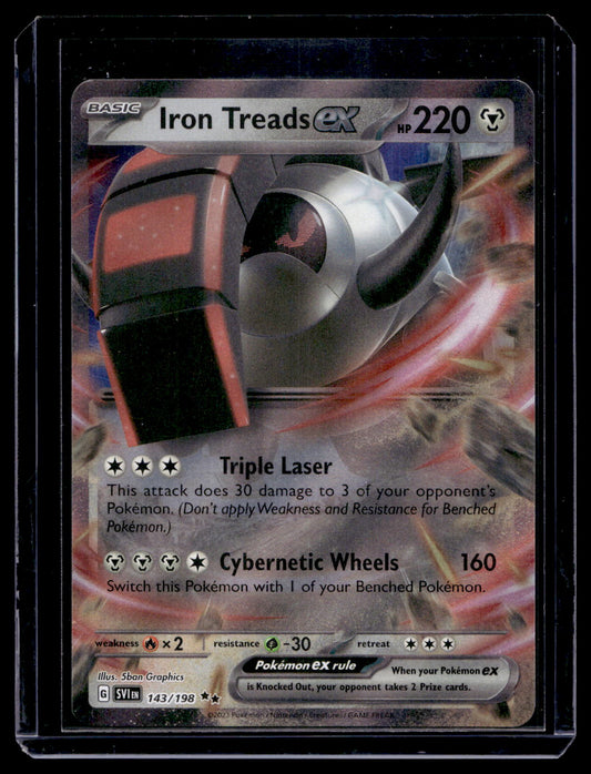 2023 Pokemon Scarlet & Violet - Scarlet & Violet - Iron Treads ex #143