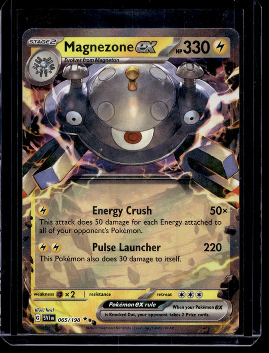 2023 Pokemon Scarlet & Violet - Scarlet & Violet - Magnezone ex #065