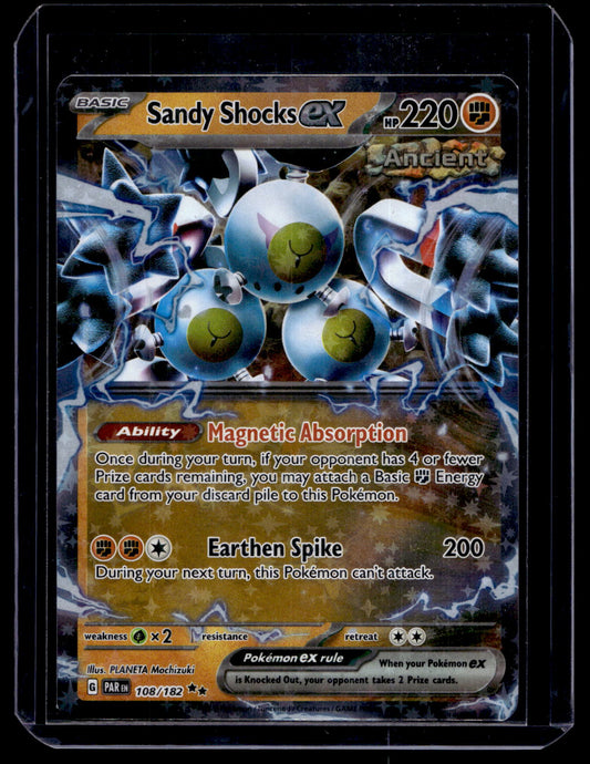 2023 Pokemon - Scarlet & Violet - Paradox Rift - Sandy Shocks ex #108