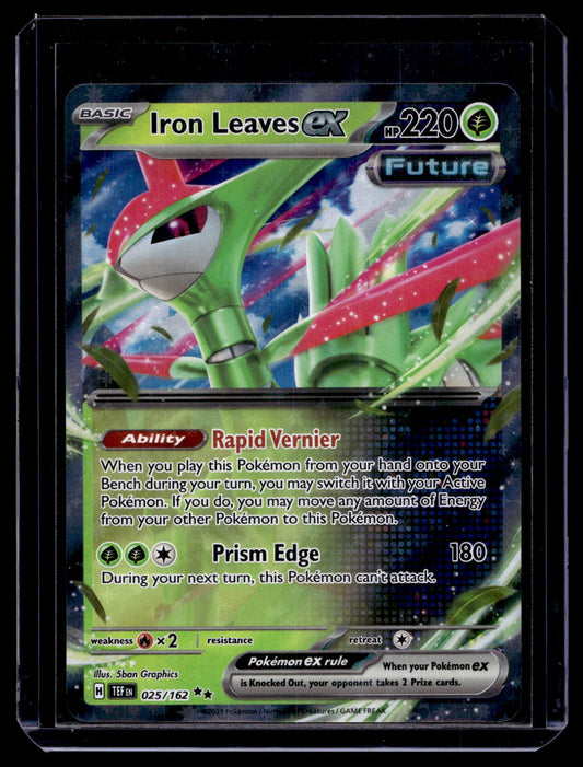 2024 Pokemon - Sword & Shield - Temporal Forces - Iron Leaves ex #025