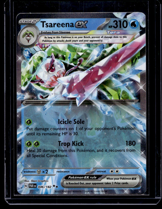 2023 Pokemon - Scarlet & Violet - Paradox Rift - Tsareena ex #046