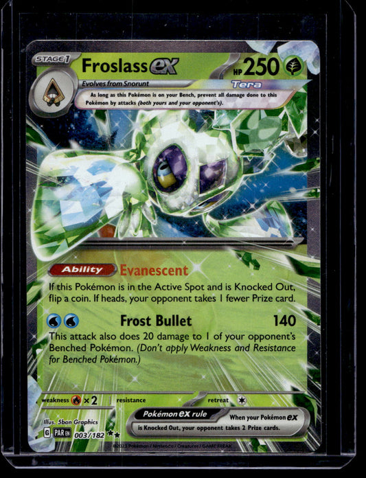 2023 Pokemon - Scarlet & Violet - Paradox Rift - Froslass ex #003