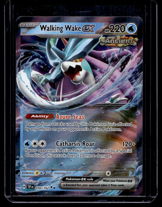 2024 Pokemon - Sword & Shield - Temporal Forces - Walking Wake ex #050