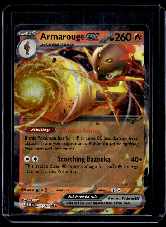 2023 Pokemon - Scarlet & Violet - Paradox Rift - Armarouge ex #027