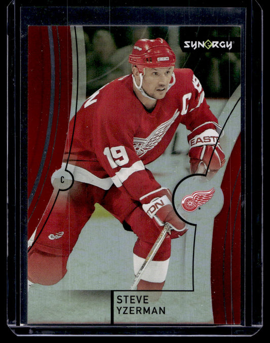 2021-22 Upper Deck Synergy - Red Codes - Legends - Steve Yzerman #74