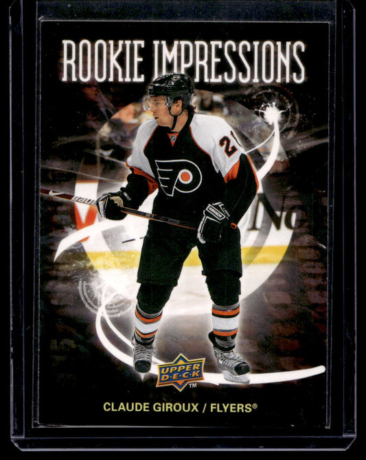 2008-09 Upper Deck - Rookie Impressions - Claude Giroux #RI2 RY