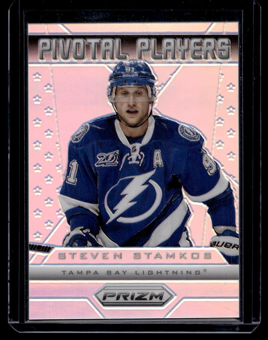2013-14 Panini Prizm - Pivotal Players - Silver Prizm - Steven Stamkos #PP-26