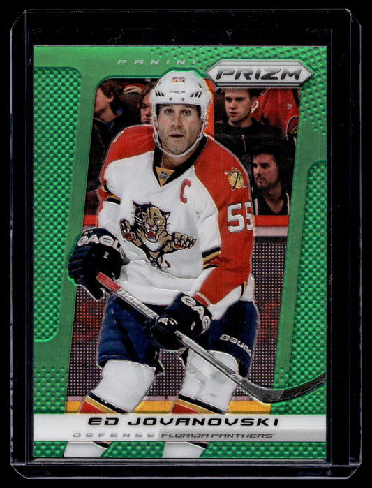 2013-14 Panini Prizm  - Green Prizm - Ed Jovanovski #37