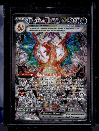 2023 Pokemon - Scarlet & Violet - Obsidian Flames - Special Illustration Rare - Charizard ex #223