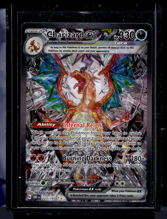 2023 Pokemon - Scarlet & Violet - Obsidian Flames - Special Illustration Rare - Charizard ex #223