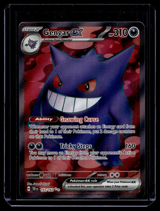 2024 Pokemon - Sword & Shield - Temporal Forces - Ultra Rare - Gengar ex #193