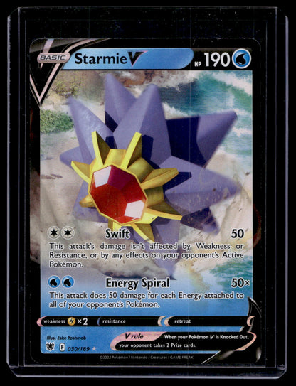 2022 Pokemon - Sword & Shield - Astral Radiance - Starmie V #030