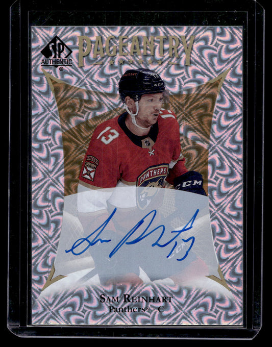 2021-22 Upper Deck SP Authentic - Pageantry - Autographs - Sam Reinhart #P-17