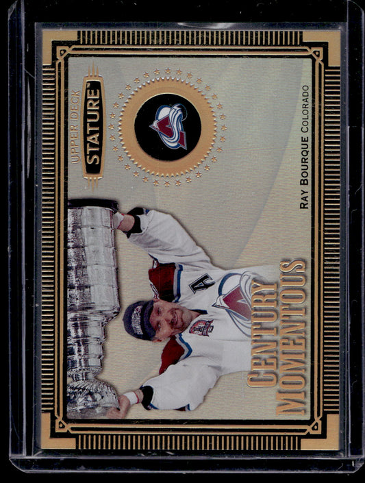 2019-20 Upper Deck Stature - Century Momentous - Ray Bourque #CM-21