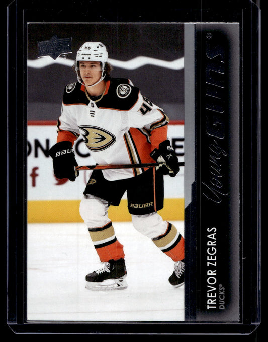 2021-22 Upper Deck - Young Guns - Trevor Zegras #232 RC