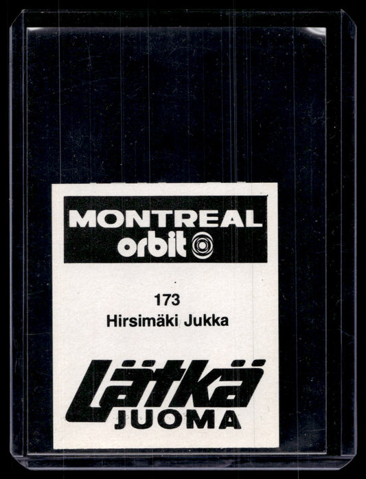 1980 Mallasjuoma Lätkäjuoma - Jukka Hirsimäki #173