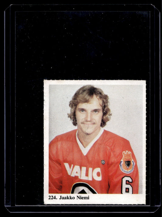 1978-79 Kiekkoilijat kuvina - Jaakko Niemi #224