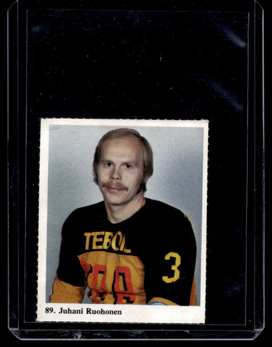 1978-79 Kiekkoilijat kuvina - Juhani Ruohonen #89