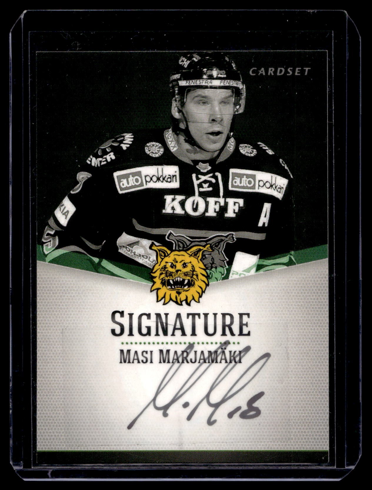 2012-13 Cardset Signature - Masi Marjamaki /125