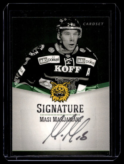 2012-13 Cardset Signature - Masi Marjamaki /125