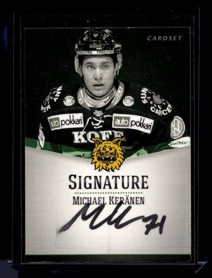 2012-13 Cardset Signature - Michael Keränen /125