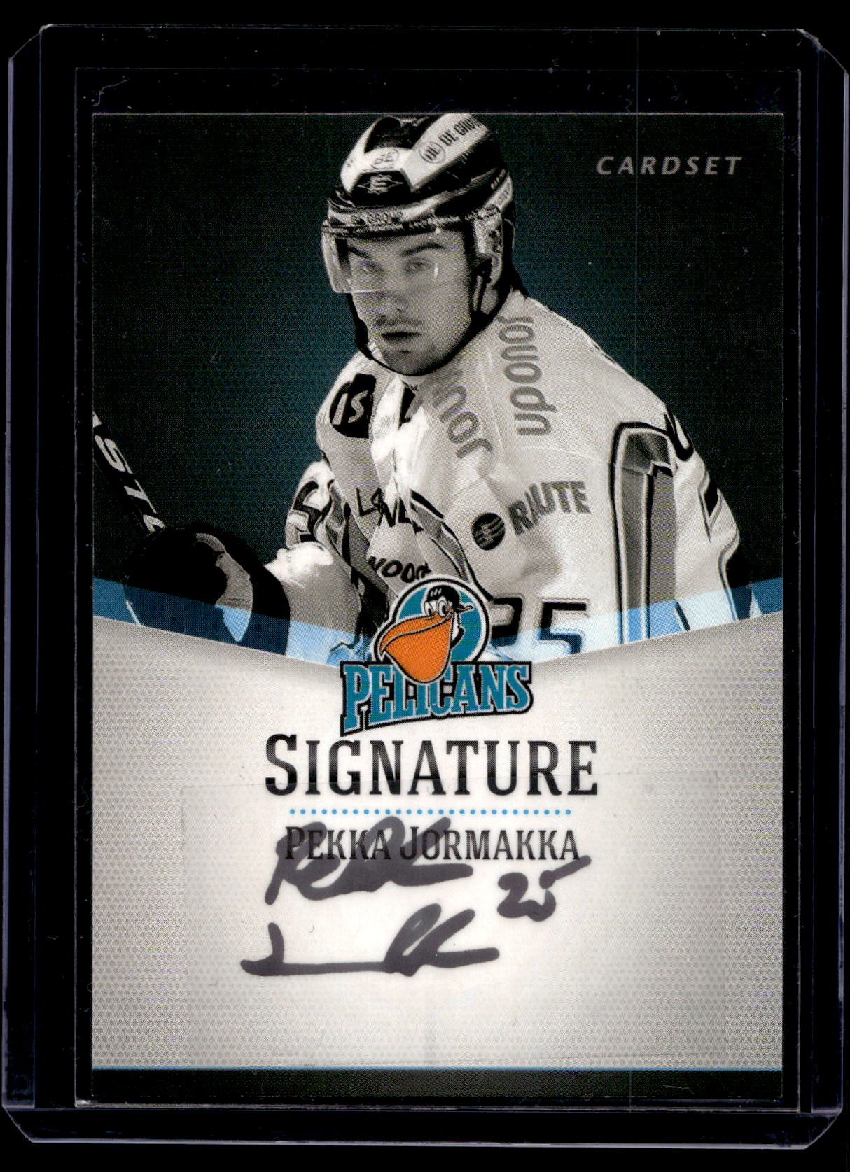 2012-13 Cardset Signature - Pekka Jormakka /125