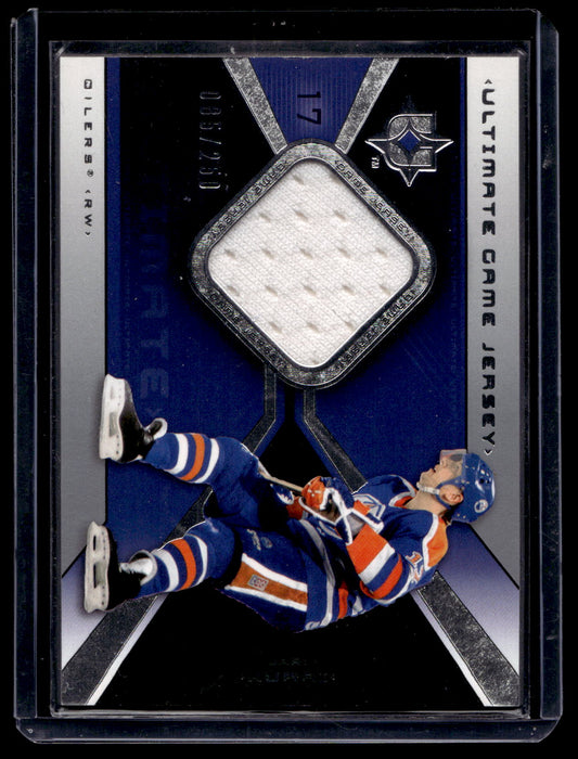 2004-05 Ultimate Collection - Ultimate Game Jersey - Jari Kurri #UGJ-JK /250